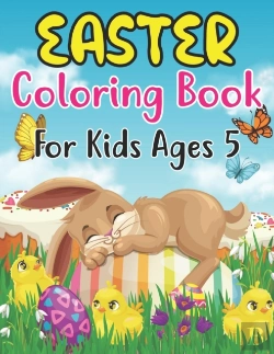 Bertrand.pt - Easter Coloring Book For Kids Ages 5