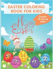 Easter Coloring Book For Kids