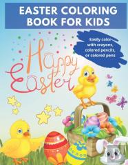 Easter Coloring Book For Kids