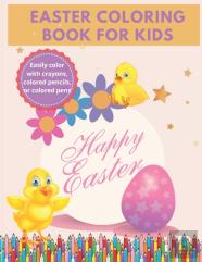 Easter Coloring Book For Kids