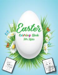 Easter Coloring Book For Kids