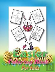 Easter Coloring Book For Kids
