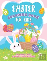 Easter Coloring Book For Kids