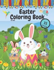 Easter Coloring Book For Kids