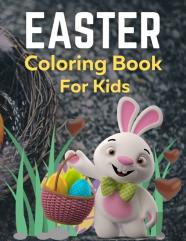 Easter Coloring Book For Kids