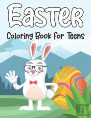 Easter Coloring Book For Teens