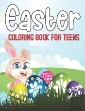 Easter Coloring Book For Teens