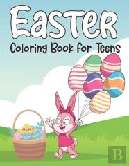 Easter Coloring Book For Teens