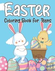 Easter Coloring Book For Teens