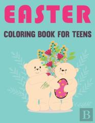 Easter Coloring Book For Teens