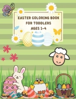Bertrand.pt - Easter Coloring Book For Toddlers Ages 1-4