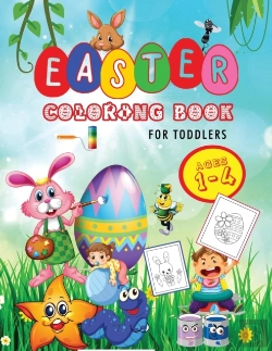 Bertrand.pt - Easter Coloring Book For Toddlers Ages 1-4