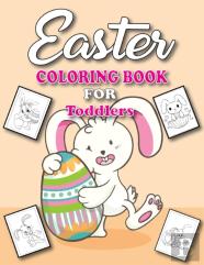 Easter Coloring Book For Toddlers