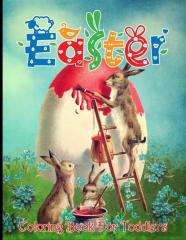 Easter Coloring Book For Toddlers