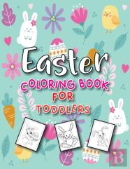 Easter Coloring Book For Toddlers