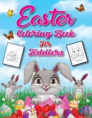 Easter Coloring Book For Toddlers