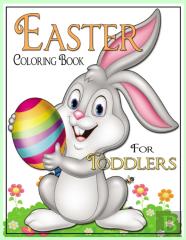 Easter Coloring Book For Toddlers