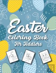 Easter Coloring Book For Toddlers