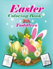 Easter Coloring Book For Toddlers