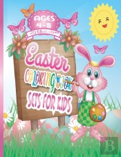 Easter Coloring Book Sets For Kids Ages 4-8