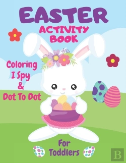 Bertrand.pt - Easter Coloring, I Spy & Dot To Dot Activity Book For Toddlers