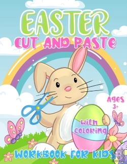 Bertrand.pt - Easter Cut And Paste Workbook For Kids Ages 3+