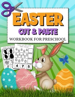 Bertrand.pt - Easter Cut And Paste Workbook For Preschool