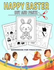 Easter Cut And Paste Workbook For Preschool