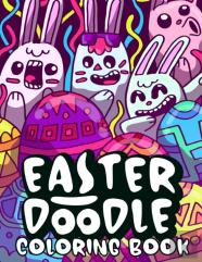 Easter Doodle Coloring Book