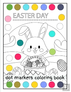 Bertrand.pt - Easter Dot Markers Coloring Book