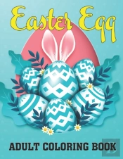 Easter Egg Adult Coloring Book