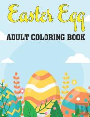 Easter Egg Adult Coloring Book
