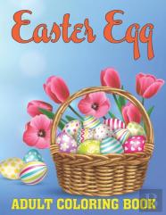 Easter Egg Adult Coloring Book