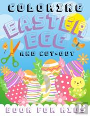 Easter Egg Coloring And Cut-Out Book For Kids