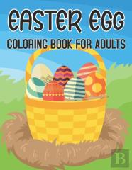 Easter Egg Coloring Book For Adults