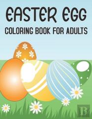 Easter Egg Coloring Book For Adults