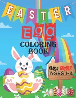 Bertrand.pt - Easter Egg Coloring Book For Kids Ages 1-4