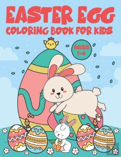 Bertrand.pt - Easter Egg Coloring Book For Kids Ages 1-4