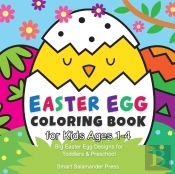 Easter Egg Coloring Book For Kids Ages 1-4
