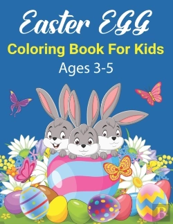 Bertrand.pt - Easter Egg Coloring Book For Kids Ages 3-5
