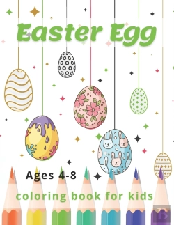 Bertrand.pt - Easter Egg Coloring Book For Kids Ages 4-8