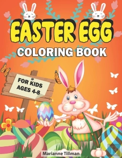 Bertrand.pt - Easter Egg Coloring Book For Kids Ages 4-8