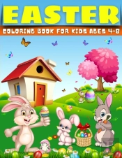 Easter Egg Coloring Book For Kids Ages 4-8