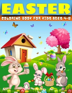 Bertrand.pt - Easter Egg Coloring Book For Kids Ages 4-8
