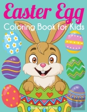 Easter Egg Coloring Book For Kids: Big E