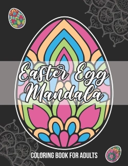 Bertrand.pt - Easter Egg Mandala Coloring Book For Adults