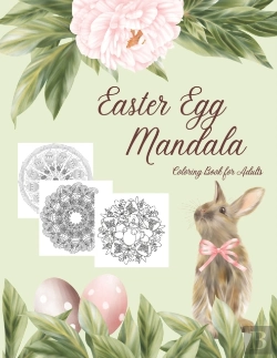 Bertrand.pt - Easter Egg Mandala Coloring Book For Adults
