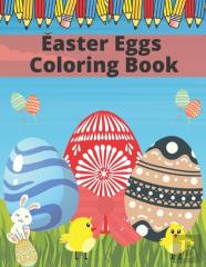 Easter Eggs Coloring Book