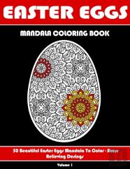 Easter Egss Mandala Coloring Book