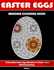 Easter Egss Mandala Coloring Book